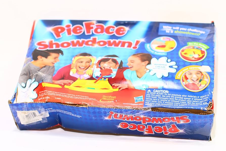 Amazon.com: Hasbro Gaming Pie Face Showdown Game : Toys & Games